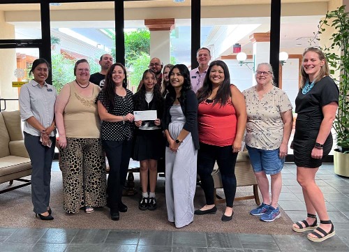 Heidis Helping Hands donation